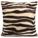 2 Pieces Square Animal Print Pillow Cases Leopard Zebra Sofa Cushion Covers