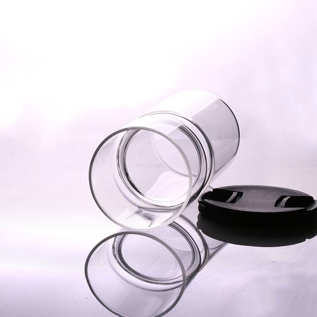 4 pieces Clear Glass Hydroponic Vase Flower Plant Pot Terrarium Container