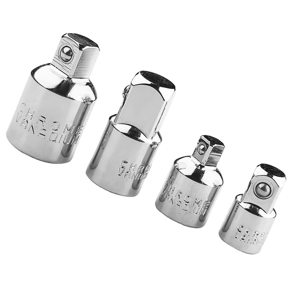 2x4 Pieces Universal Joint Ratchet Angle Extension Bar Socket Adaptor