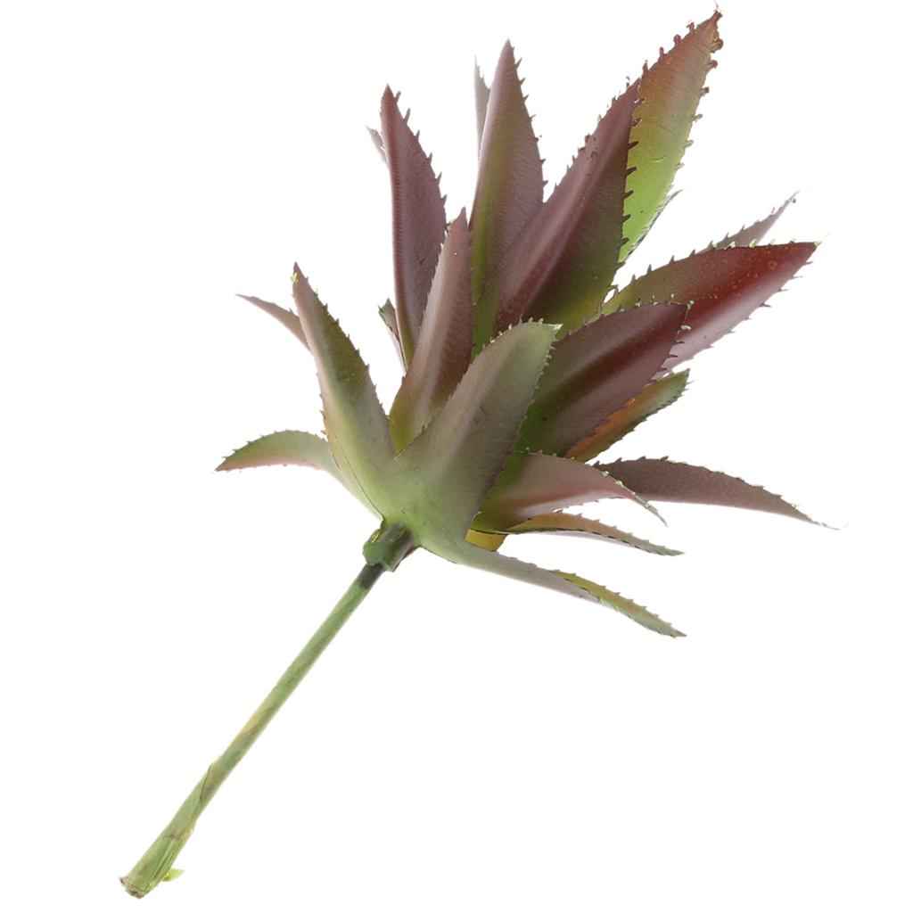 Lifelike Artificial Succulents Plants Flower Grass Home Plants Decor #18