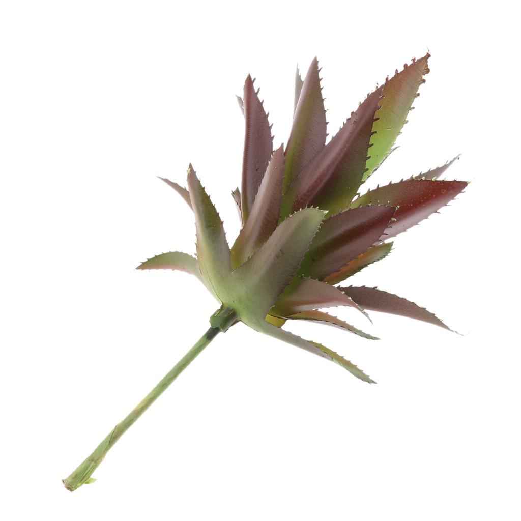 Lifelike Artificial Succulents Plants Flower Grass Home Plants Decor #18