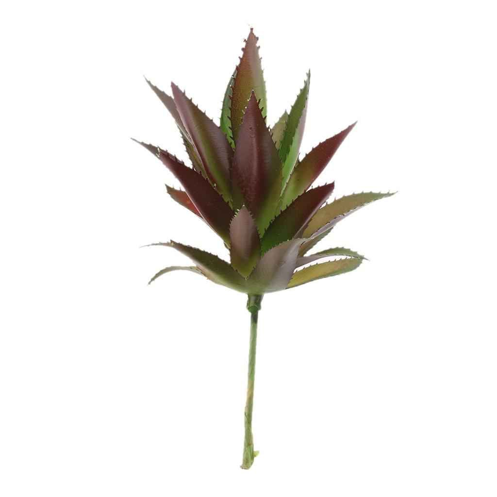 Lifelike Artificial Succulents Plants Flower Grass Home Plants Decor #18