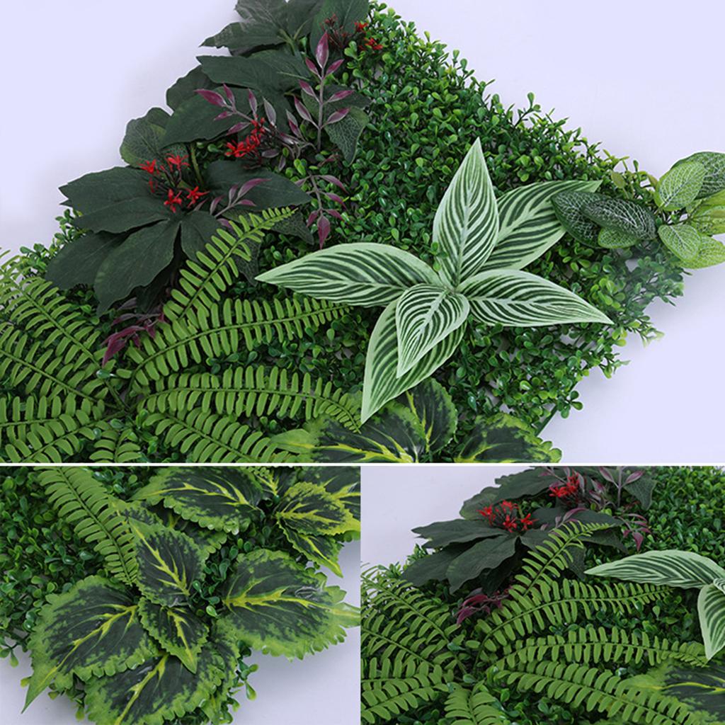 4 Artificial Plants Lawn Wall Wedding Venue Foliage Pillar Main Road Decor E