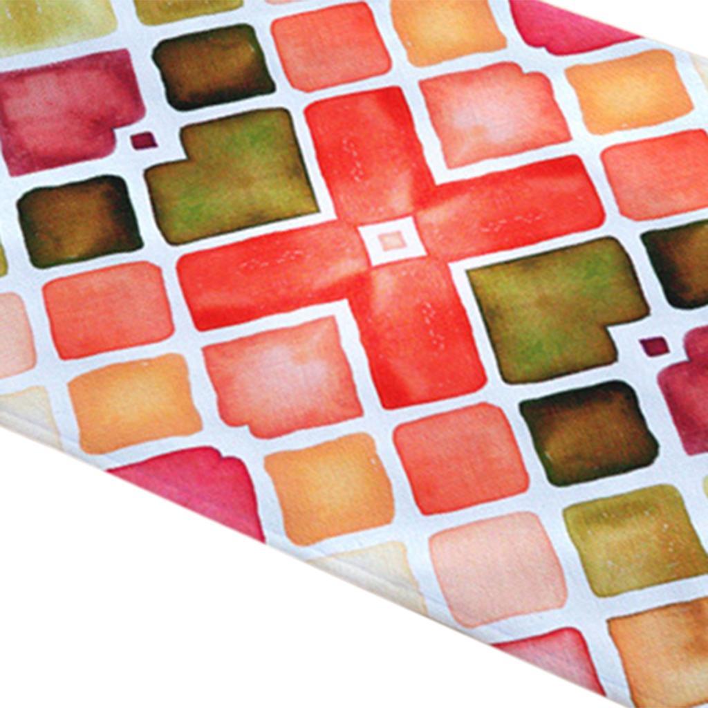 2Pcs Indoor Door Mat Non Slip Boho Rug Latex Backing Shoe Scraper 40x60cm 6