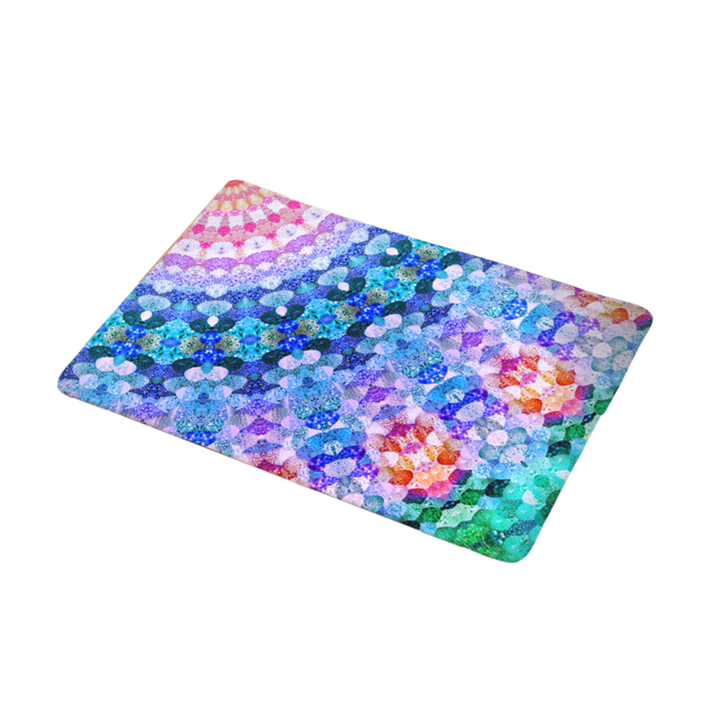 2Pcs Indoor Door Mat Non Slip Boho Rug Latex Backing Shoe Scraper 40x60cm 8