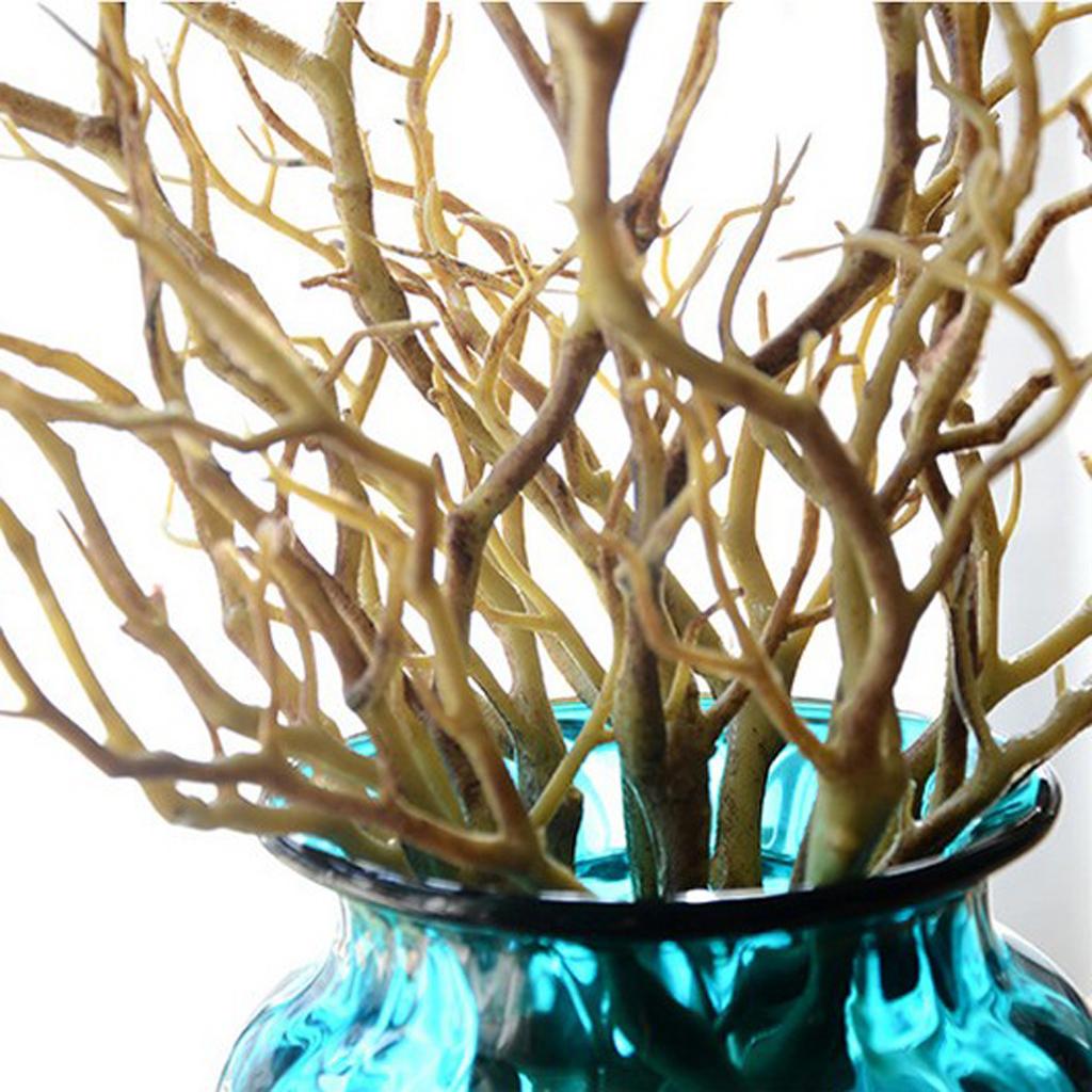 2x Creative Artificial Branches Small Trees Twig Branch Table Decor Coffee