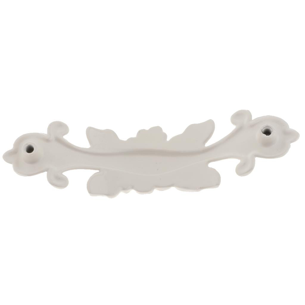Creative Drawer Wardrobe Door Pull Handle Furniture Hardware E White 96mm