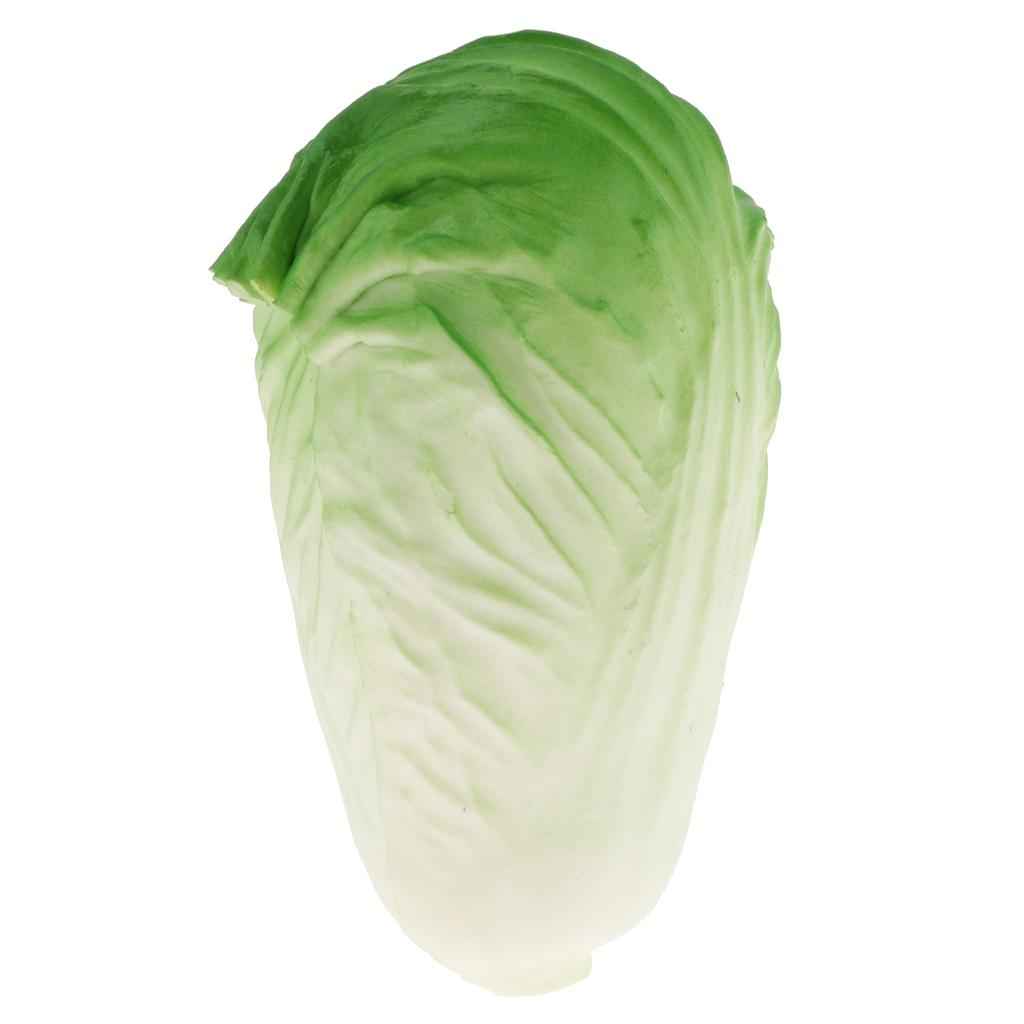 Artificial Vegetable Home Kitchen Cabinet Window Table Display short cabbage