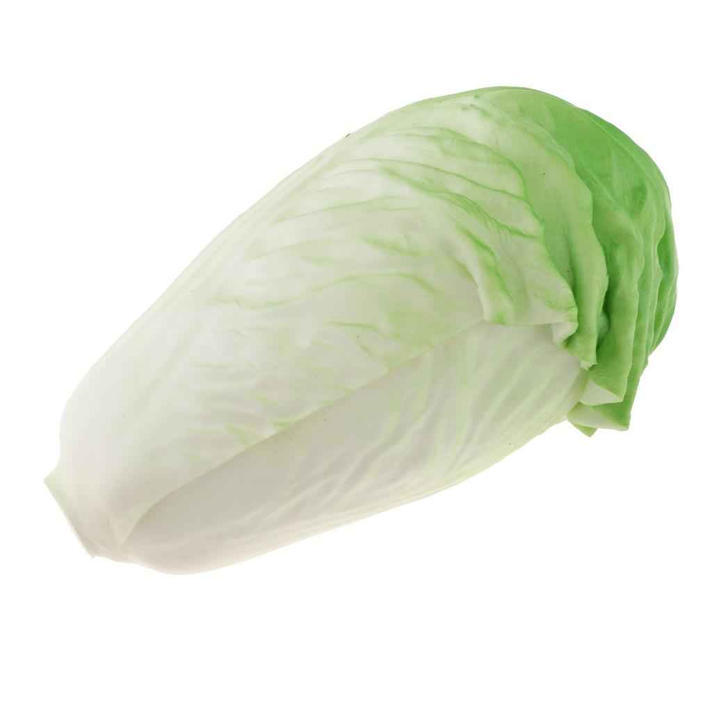 Artificial Vegetable Home Kitchen Cabinet Window Table Display short cabbage