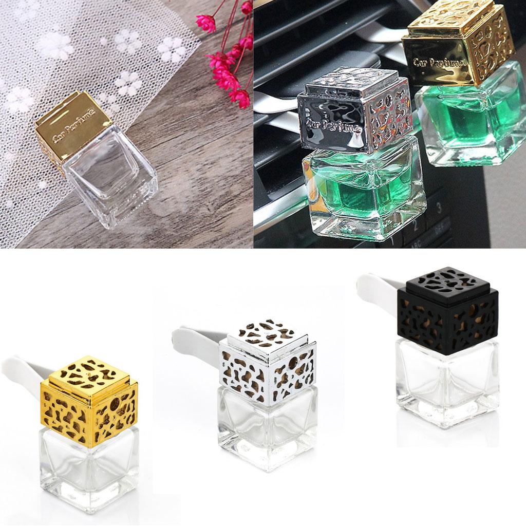 Car Perfume Bottle Essential Oils Air Freshener Interior Ornament Set 3Pcs