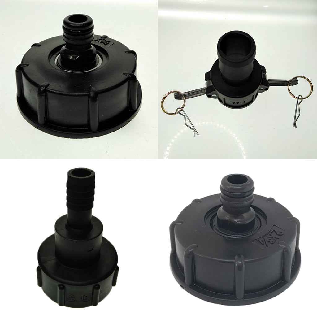 Plastic IBC Tank Adapter Hose Fittings 19mm Export