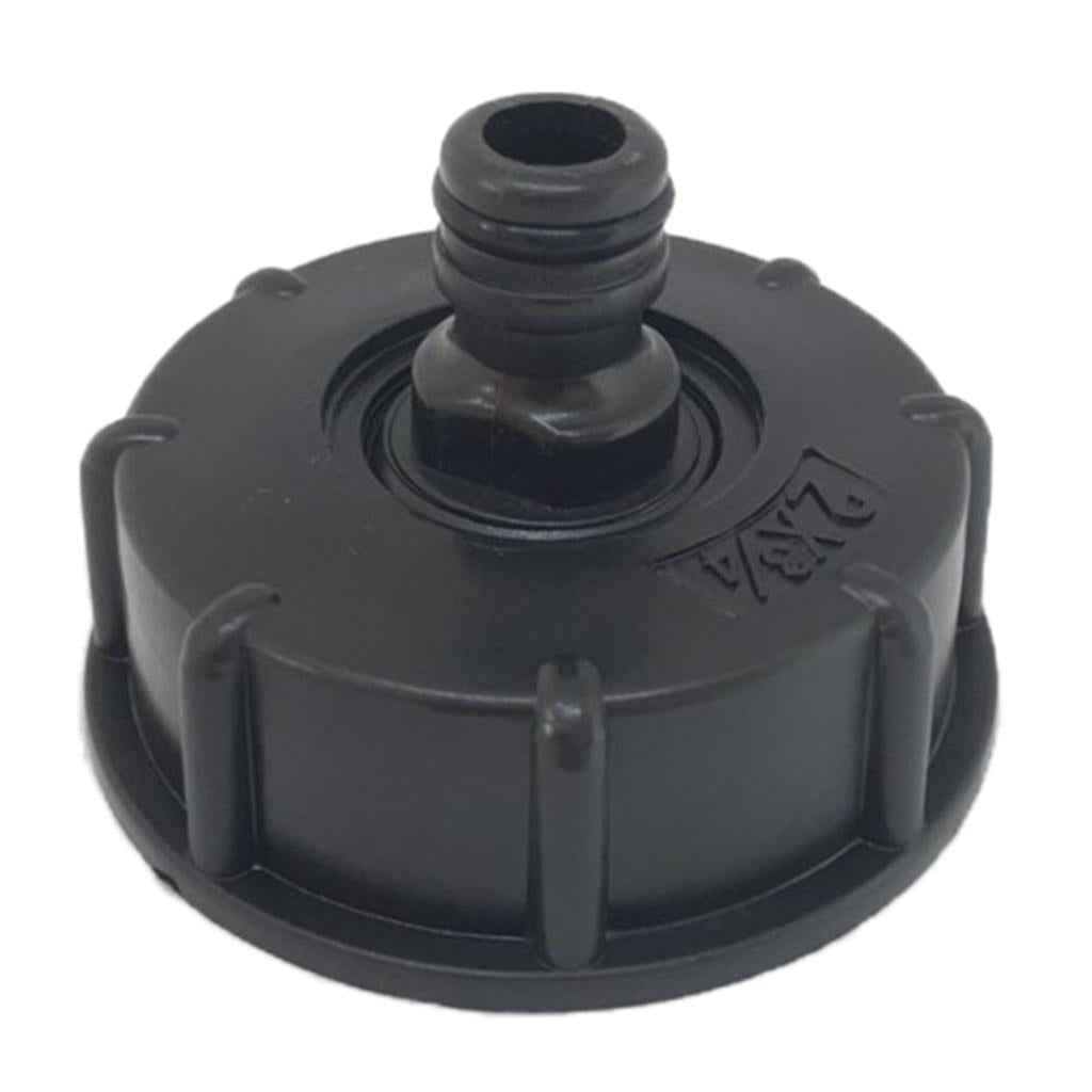 Water Tank Connector Bulkhead Tank Fitting, (2inch to 1/2inch) IBC Tote Tanks Drain Adapters - Coarse Thread