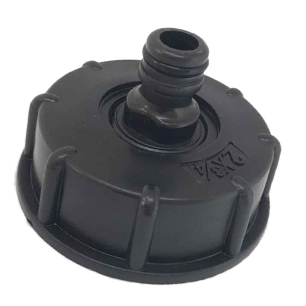 Water Tank Connector Bulkhead Tank Fitting, (2inch to 1/2inch) IBC Tote Tanks Drain Adapters - Coarse Thread