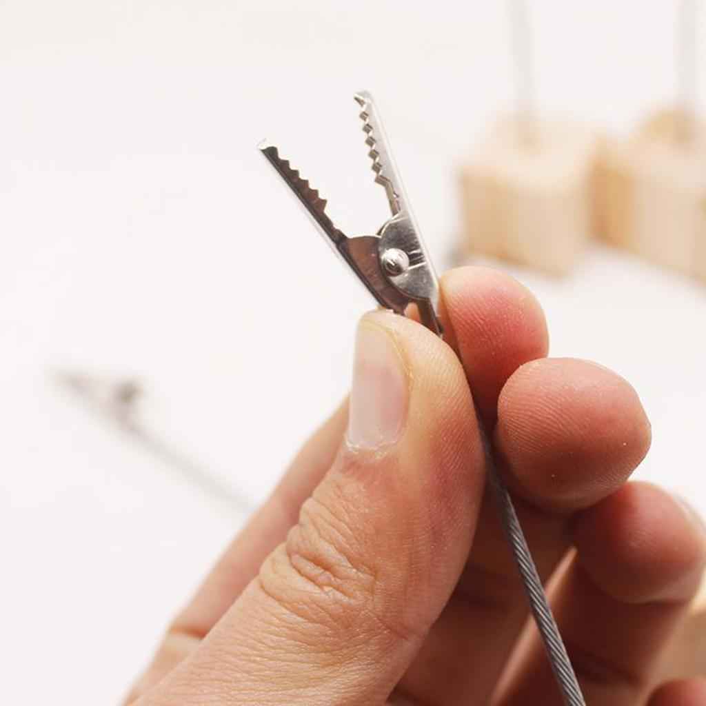 10pcs Wooden Name Card Clips for Wedding ,Photo Display Home Bar Decoration