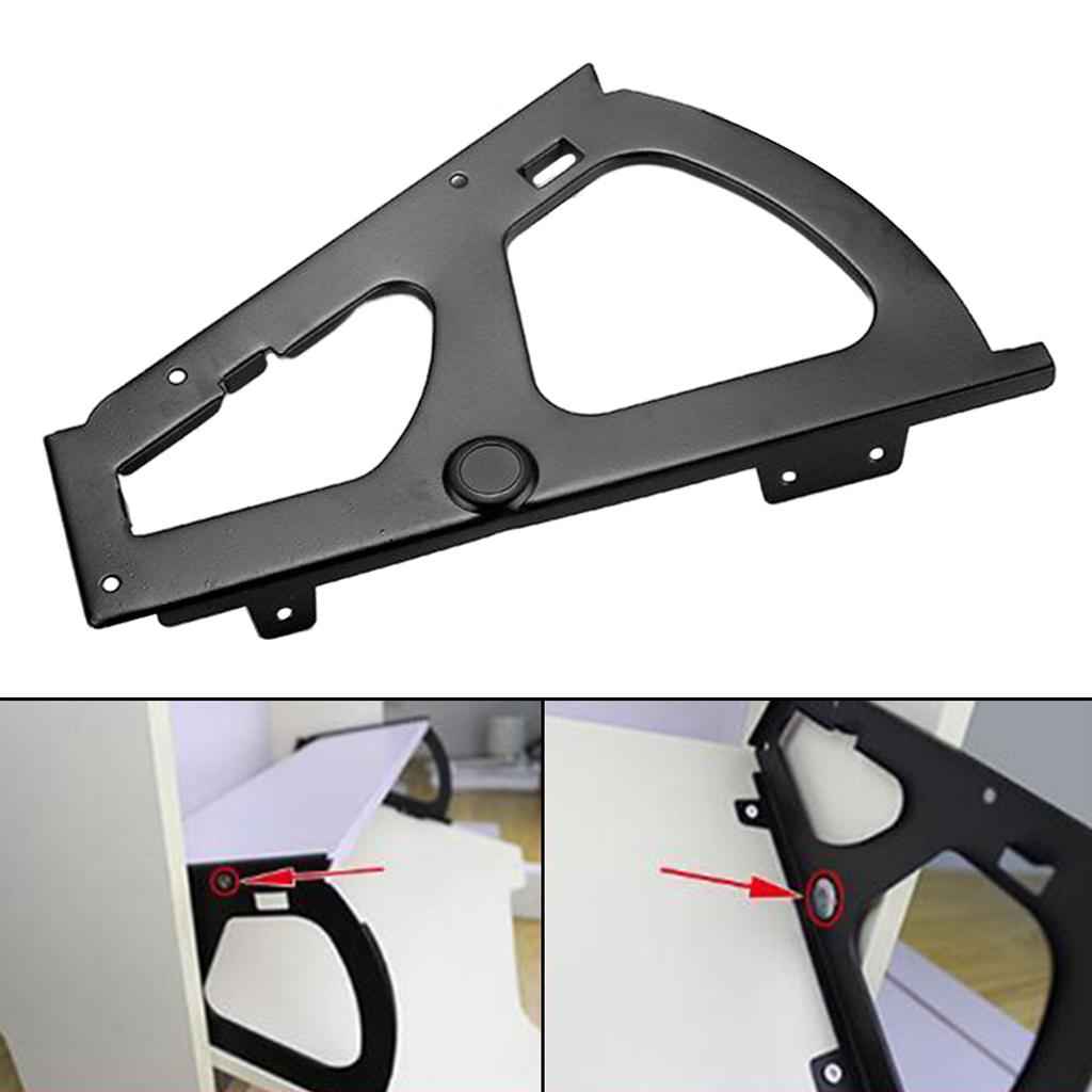 Thickened Shoes Drawer Cabinet Hinges Flip Frame Turing Rack Heavy Duty Black 1 Layer