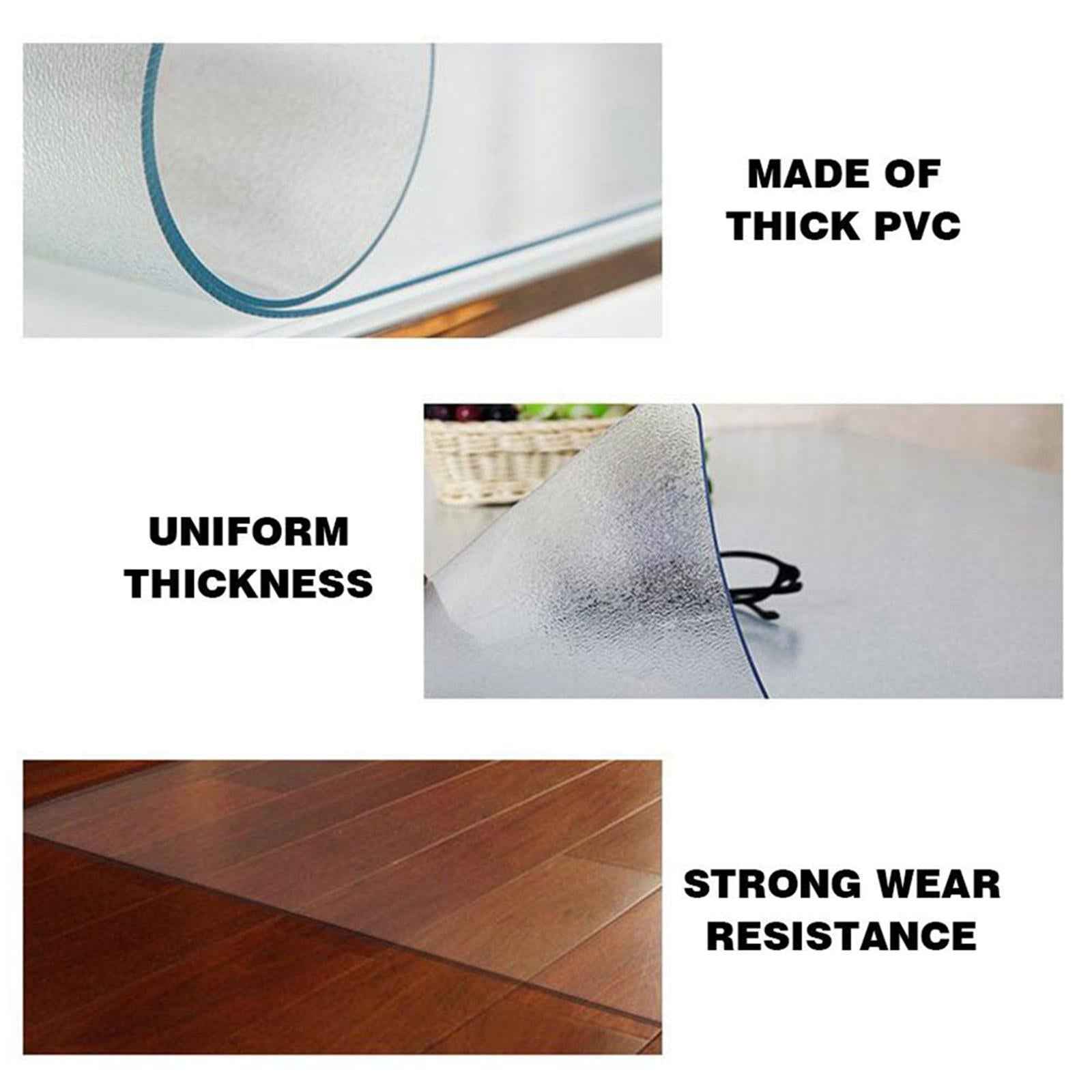 Home Office Chair Mat For Carpet Floor Cushion Under Executive Computer Desk 400×400×1.5mm
