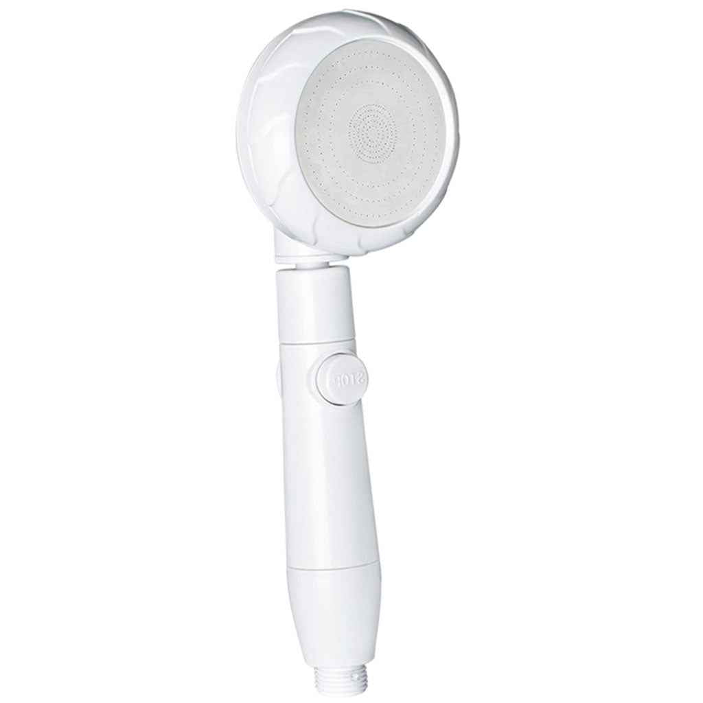 Handheld Shower Head Bathroom Accessories High Pressure Showerhead with Hose White