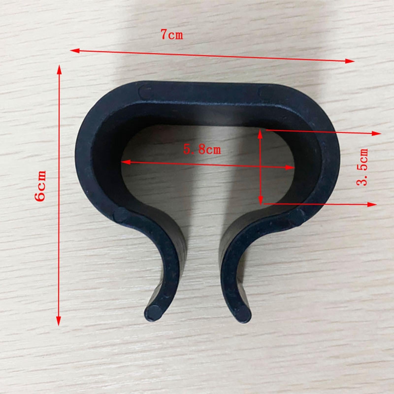 10 Pieces Patio Wicker Furniture Clips Chair Fasteners Patio Sofa Clips 7x6cm