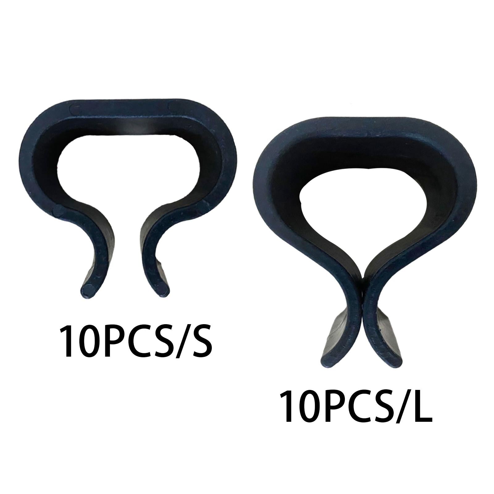 10 Pieces Patio Wicker Furniture Clips Chair Fasteners Patio Sofa Clips 7x6cm