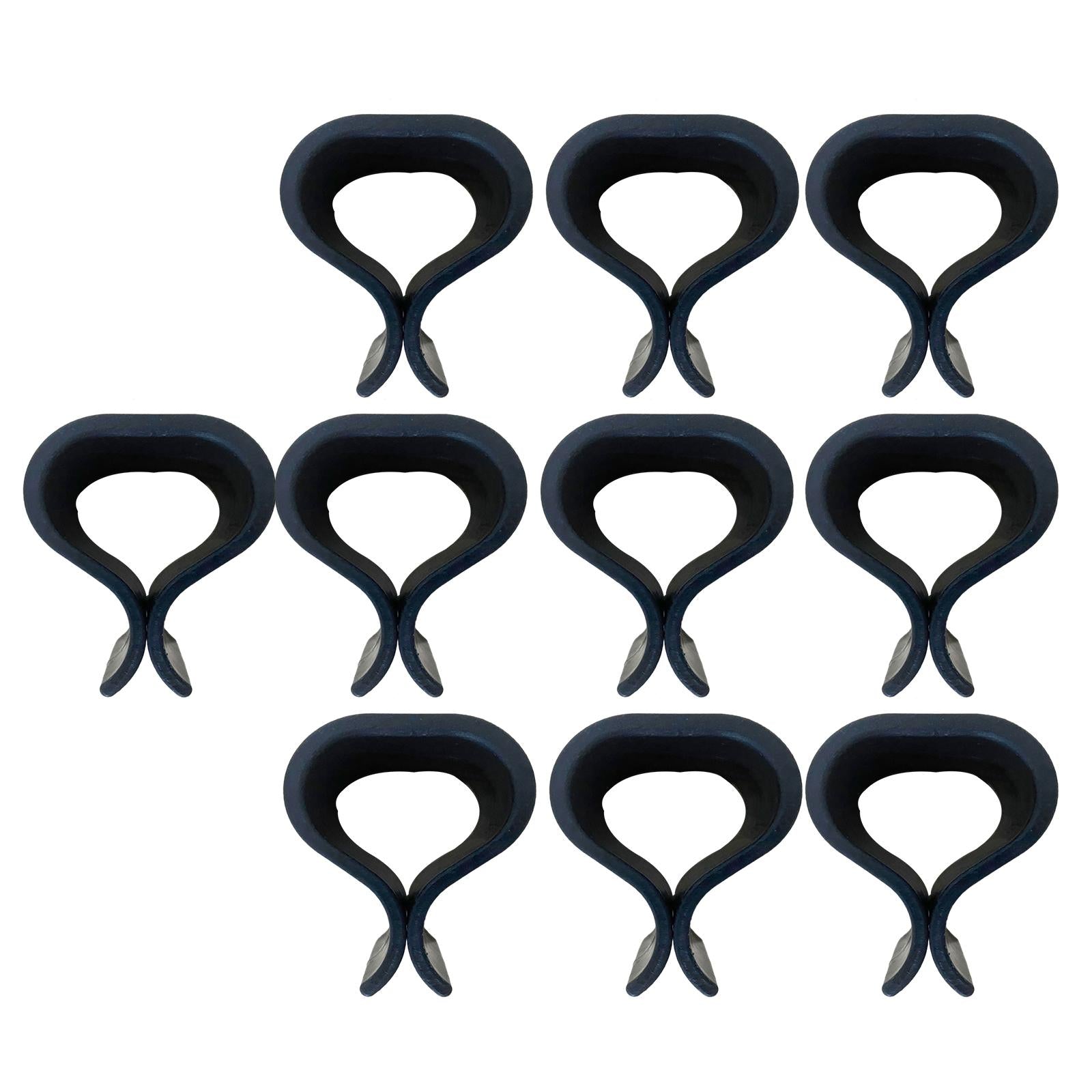 10 Pieces Patio Wicker Furniture Clips Chair Fasteners Patio Sofa Clips 5x6.2cm