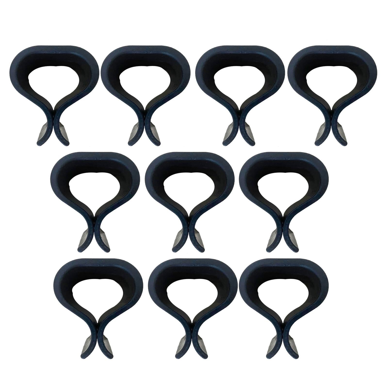 10 Pieces Patio Wicker Furniture Clips Chair Fasteners Patio Sofa Clips 5x6.2cm
