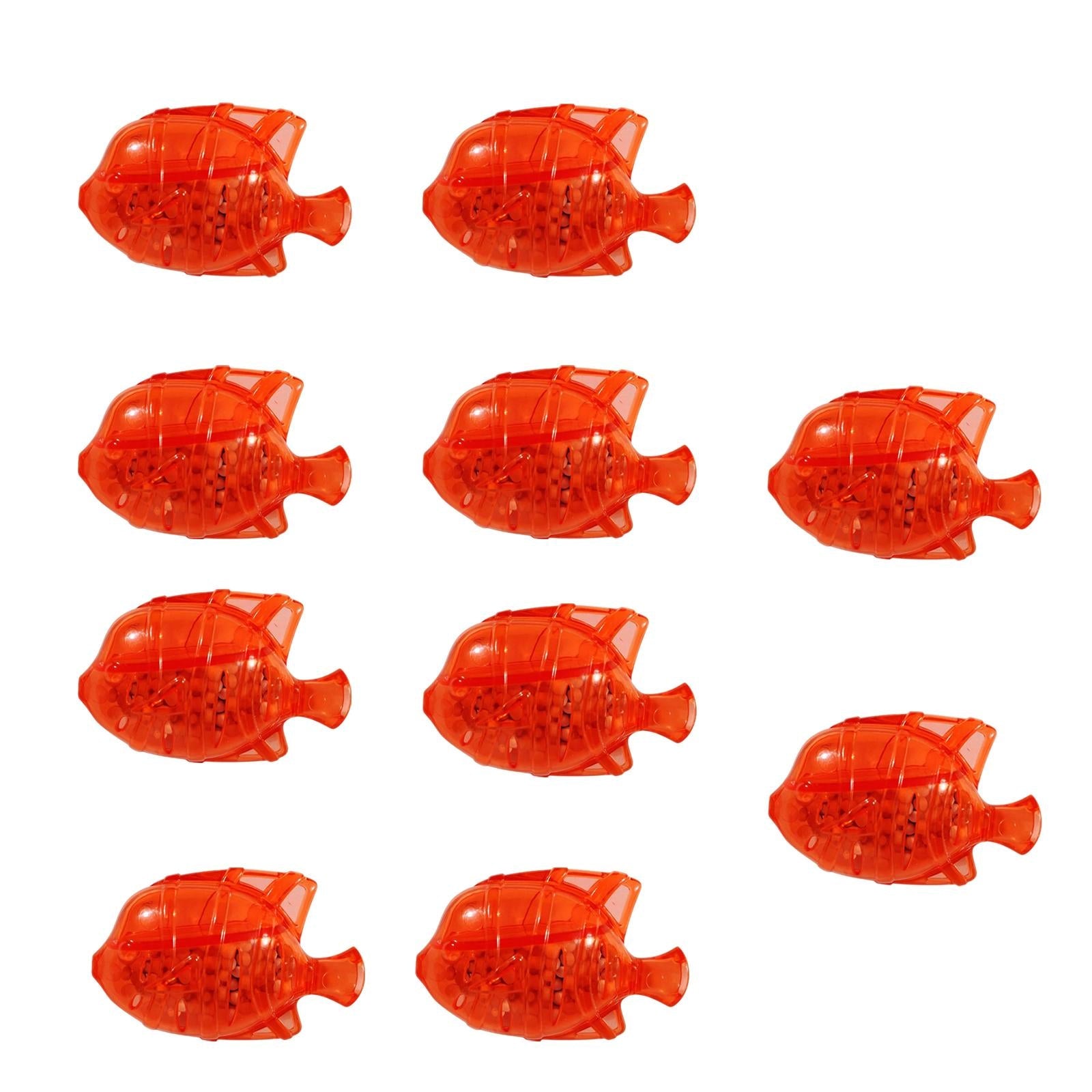 10pcs Humidifier Cleaner Warm/Cool Mist Fish Tank Fresher Fishes Red