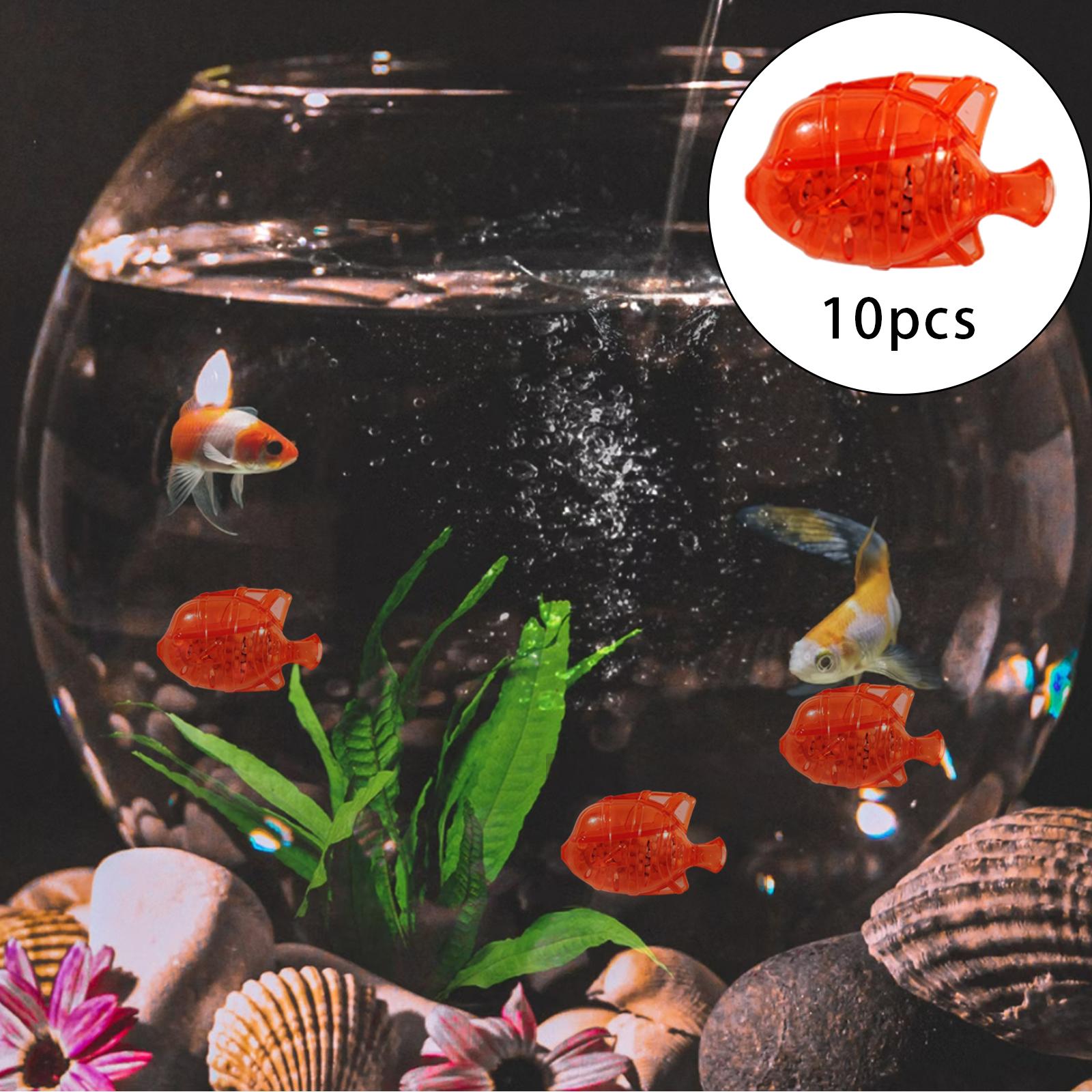 10pcs Humidifier Cleaner Warm/Cool Mist Fish Tank Fresher Fishes Red
