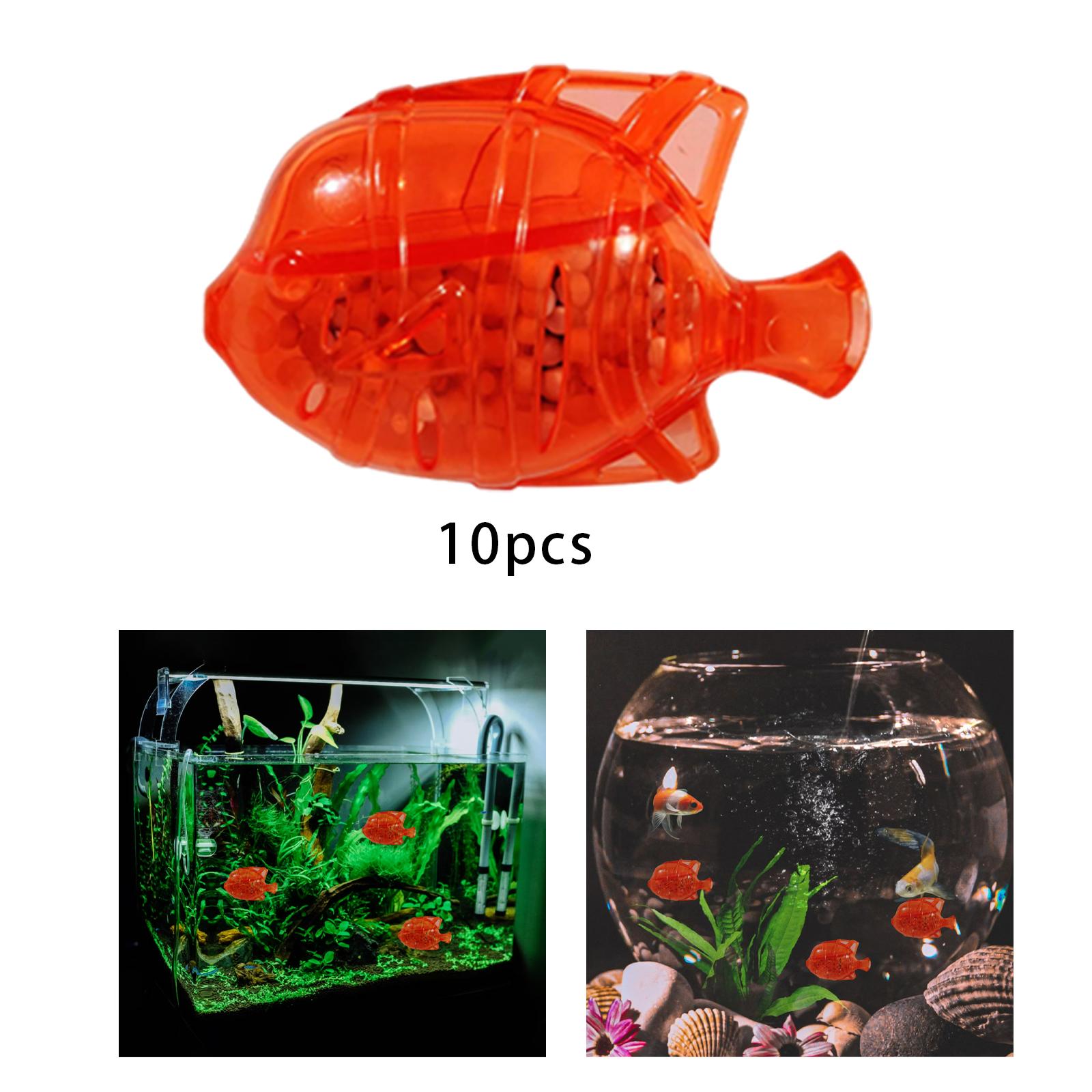 10pcs Humidifier Cleaner Warm/Cool Mist Fish Tank Fresher Fishes Red