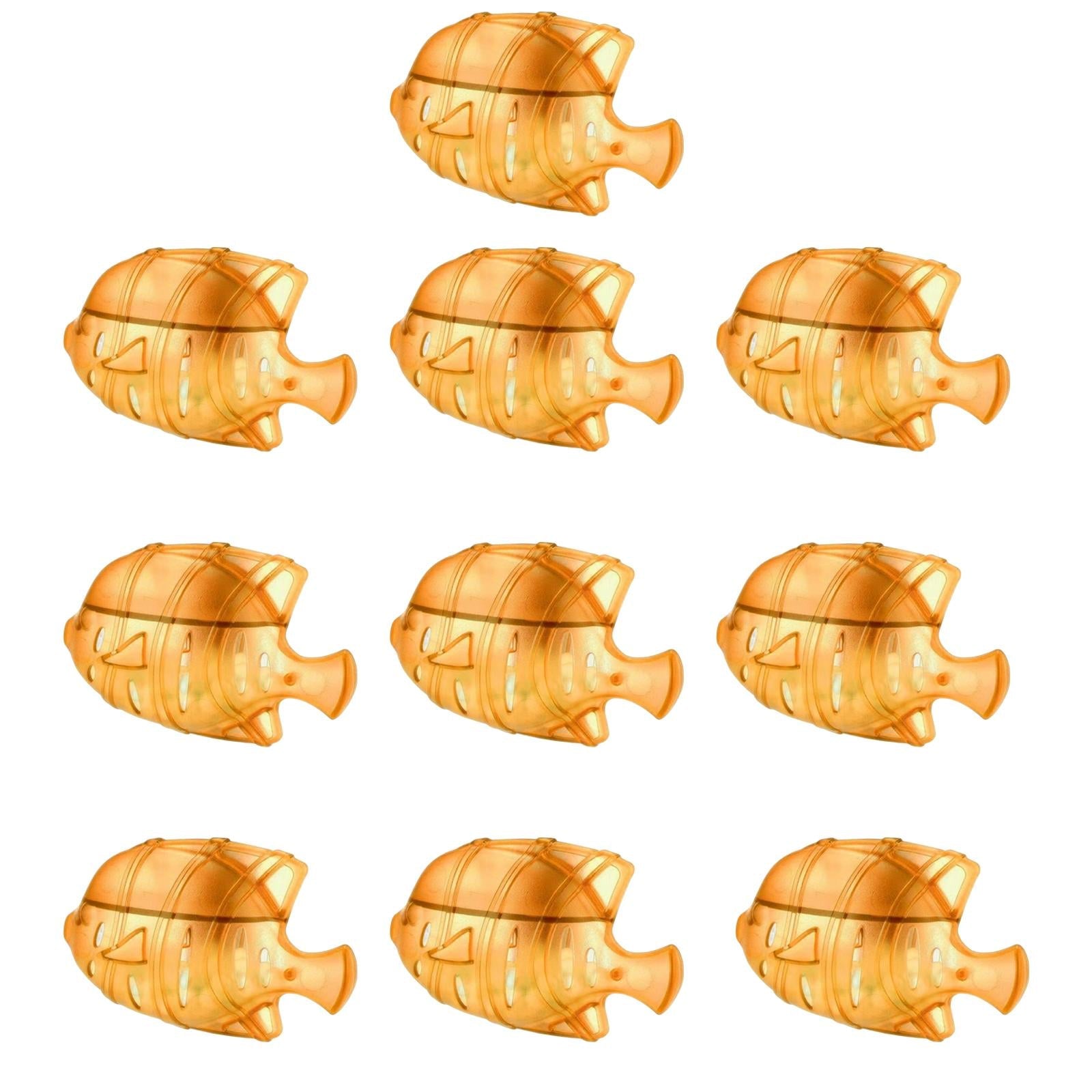 10pcs Humidifier Cleaner Warm/Cool Mist Fish Tank Fresher Fishes Yellow