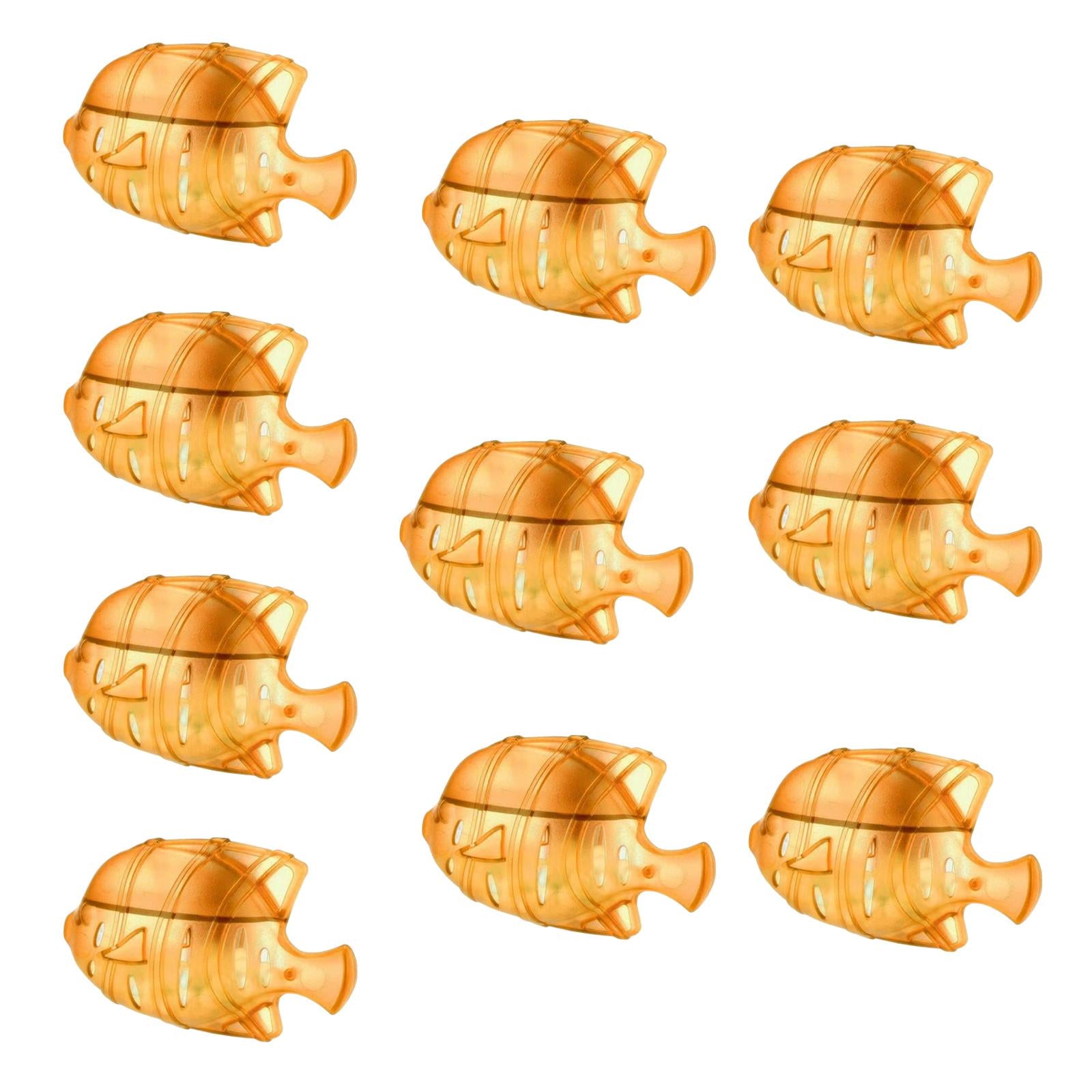 10pcs Humidifier Cleaner Warm/Cool Mist Fish Tank Fresher Fishes Yellow