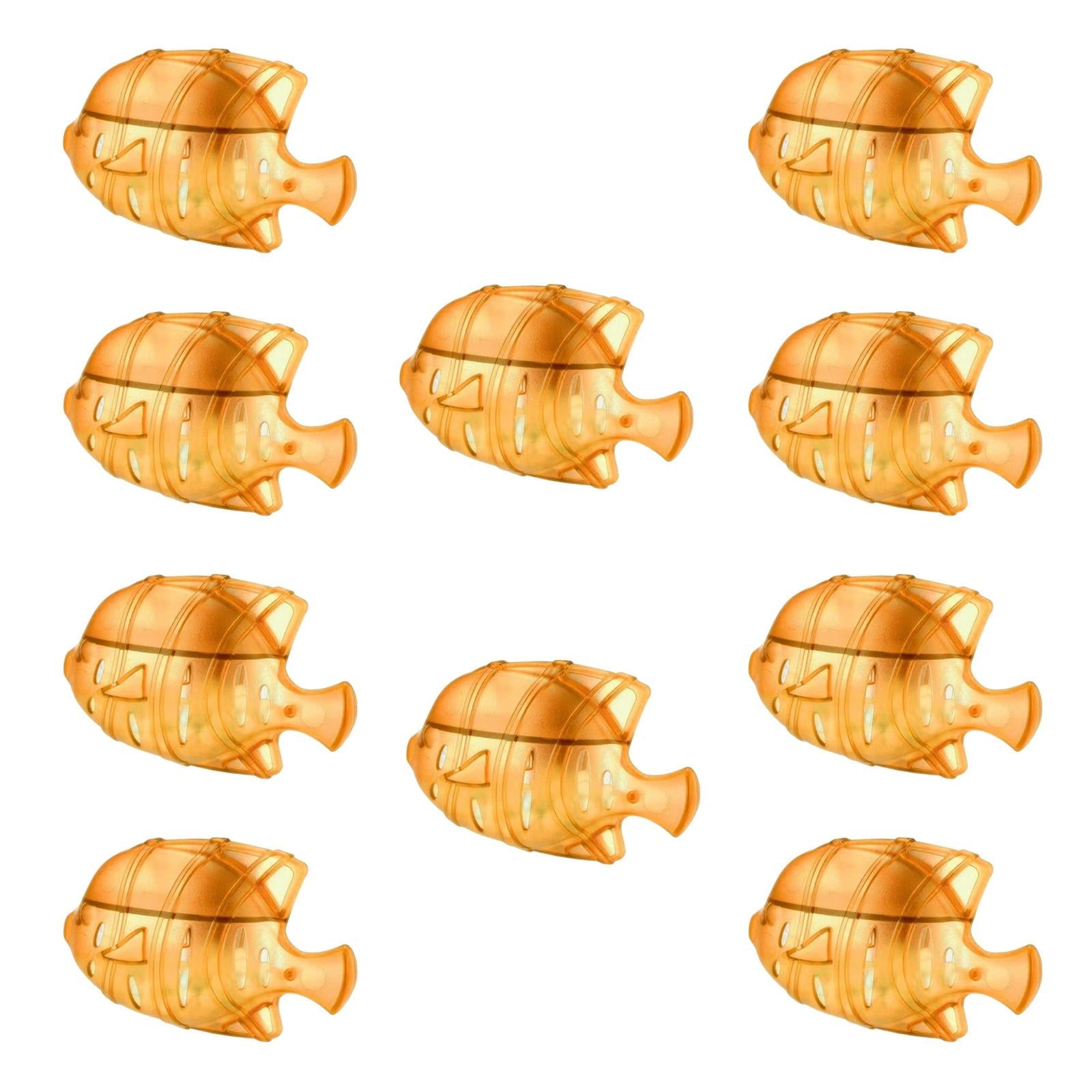 10pcs Humidifier Cleaner Warm/Cool Mist Fish Tank Fresher Fishes Yellow