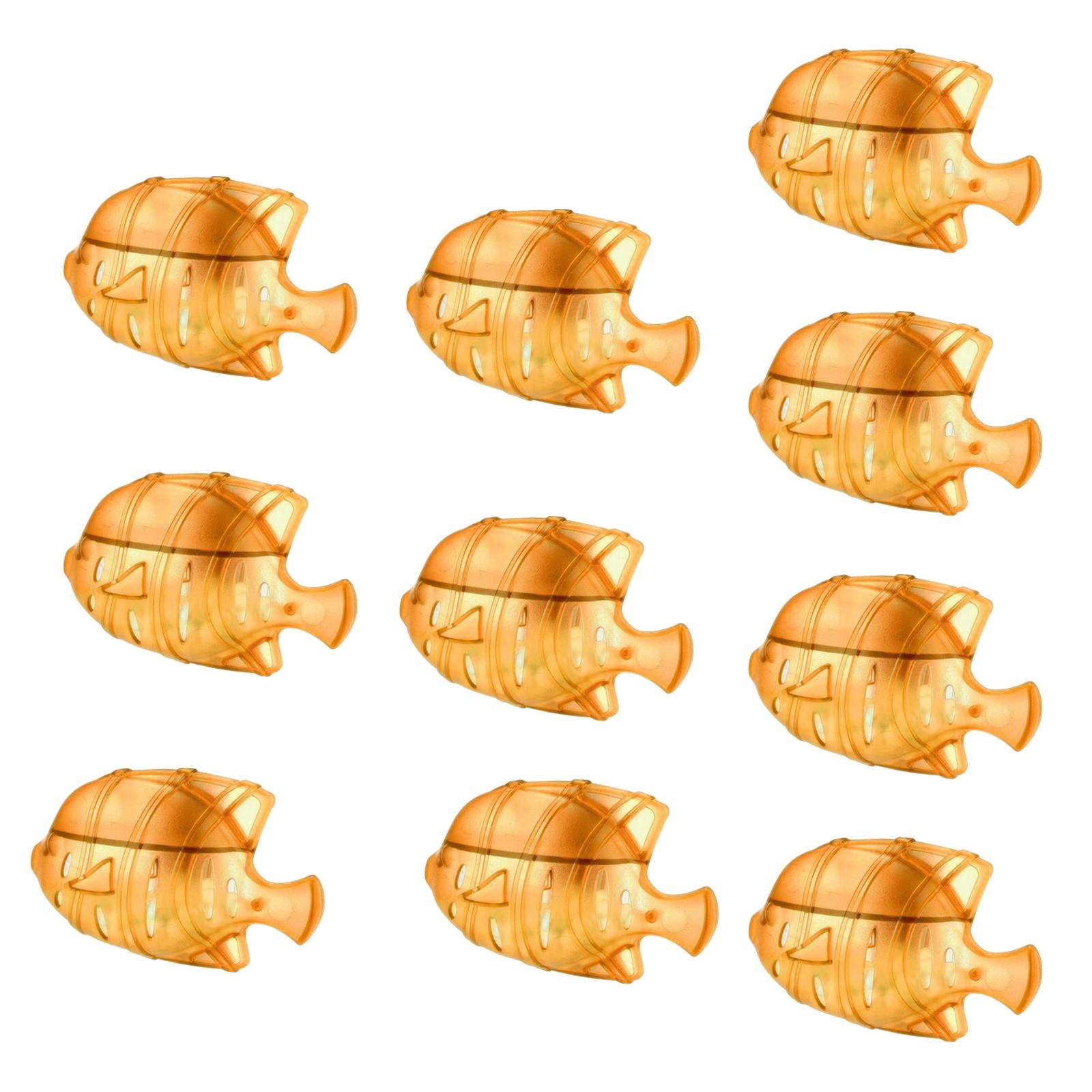 10pcs Humidifier Cleaner Warm/Cool Mist Fish Tank Fresher Fishes Yellow