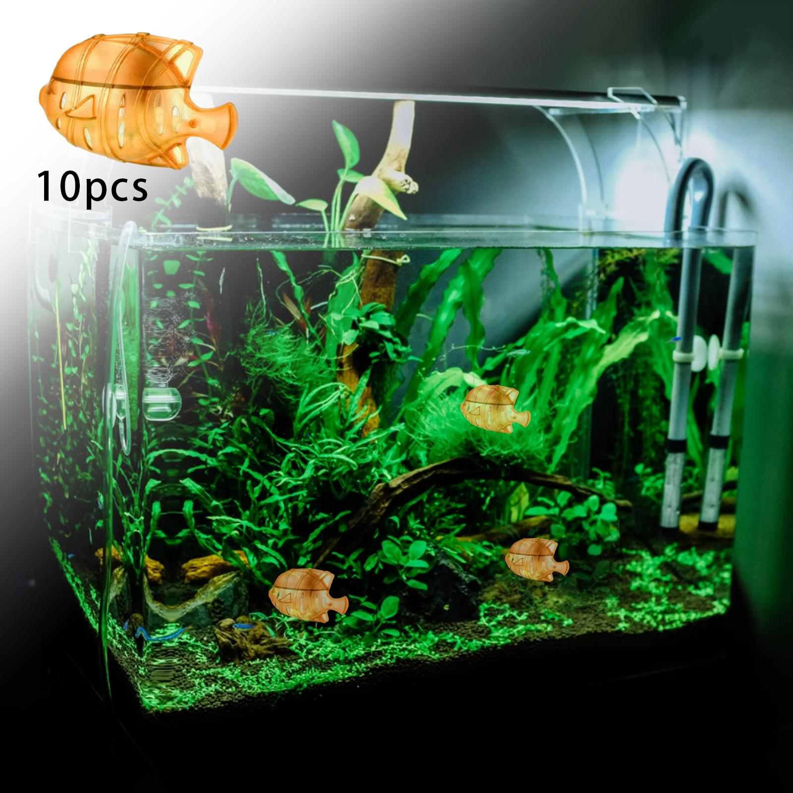 10pcs Humidifier Cleaner Warm/Cool Mist Fish Tank Fresher Fishes Yellow