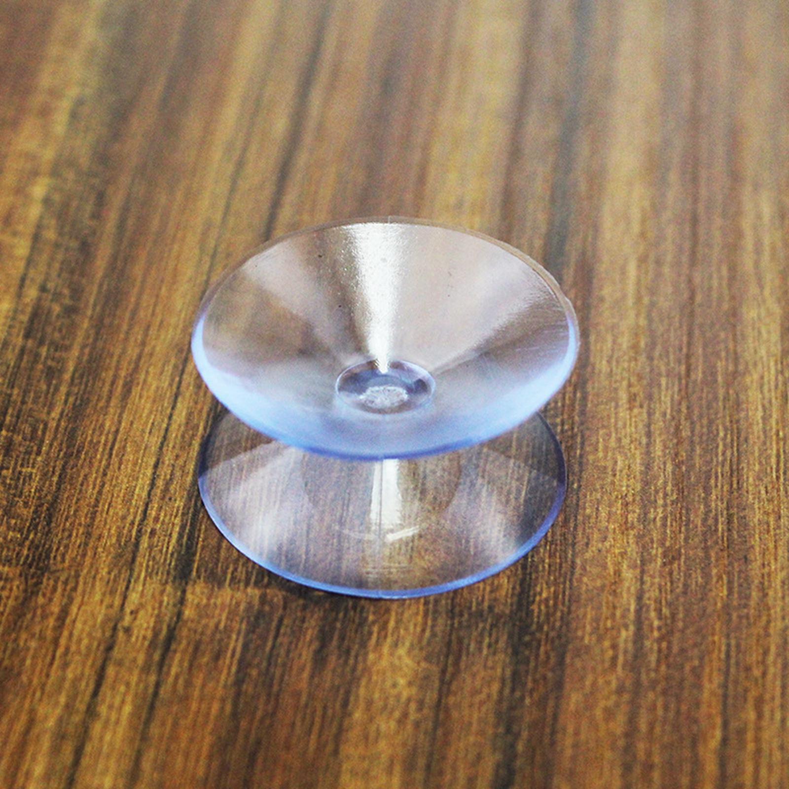 100 Pieces Double Sided Suction Cup Sucker Pad for Table Top Furniture 20mm