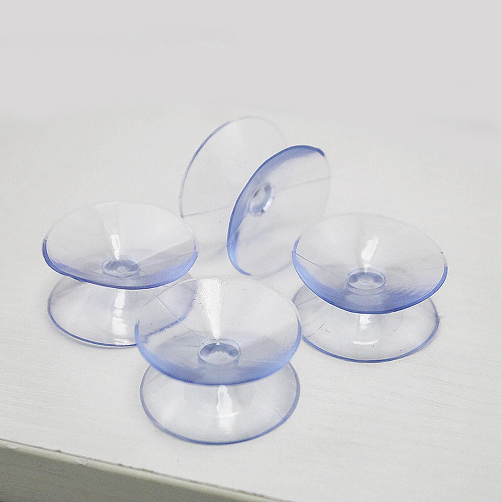 100 Pieces Double Sided Suction Cup Sucker Pad for Table Top Furniture 35mm