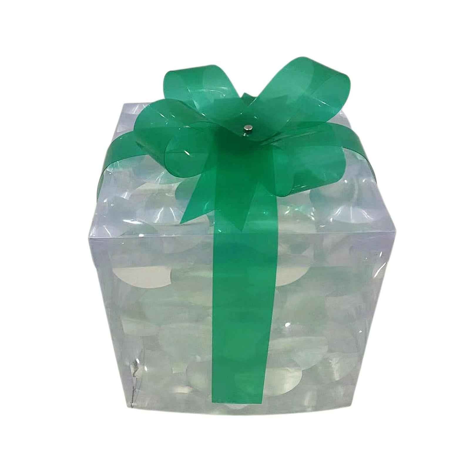 LED Lighted Gift Boxes Battery Operated Light up for Yard Anniversaries 13cm