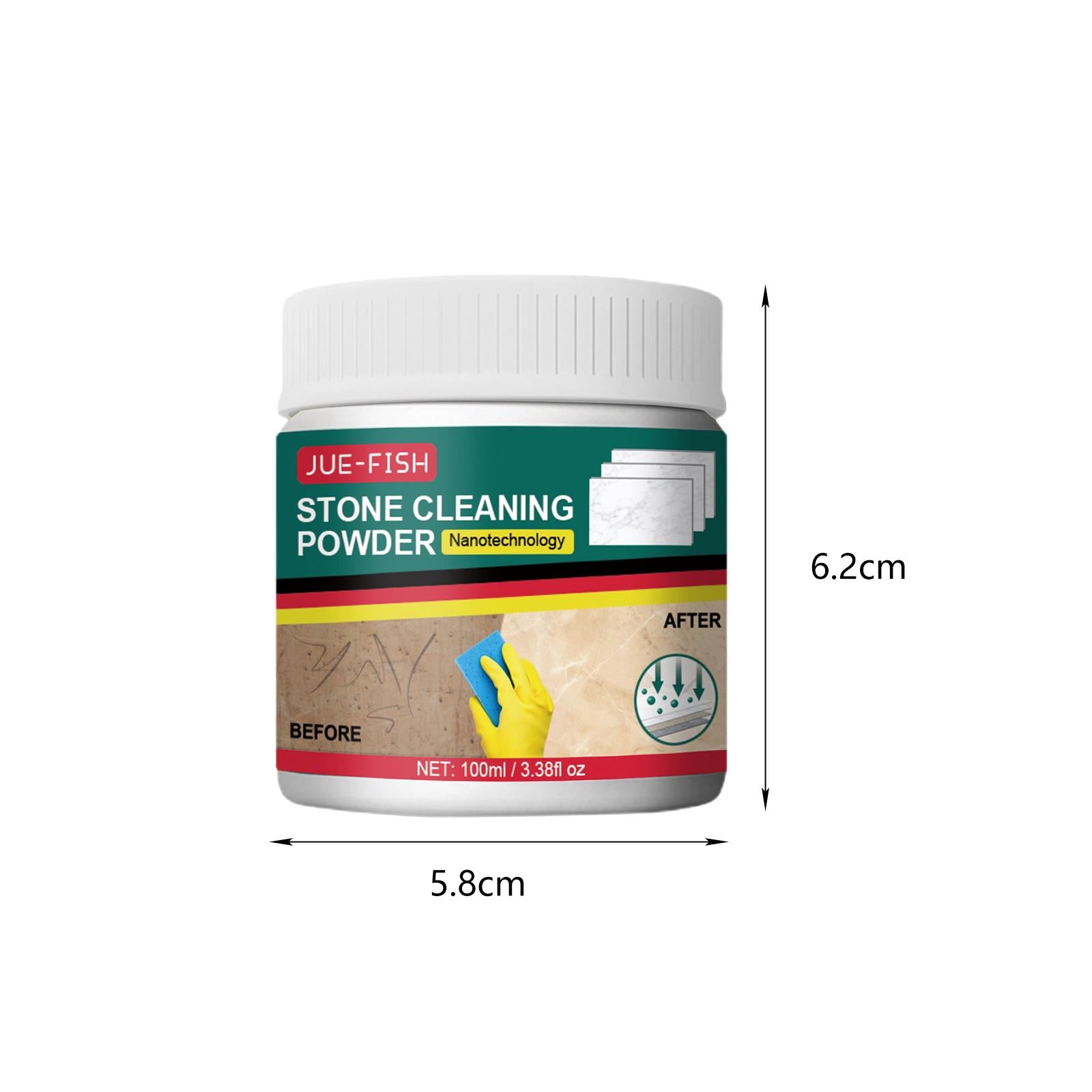 4x100ml Stone Stain Remover Kitchen Degreaser Household Cleaning Supplies
