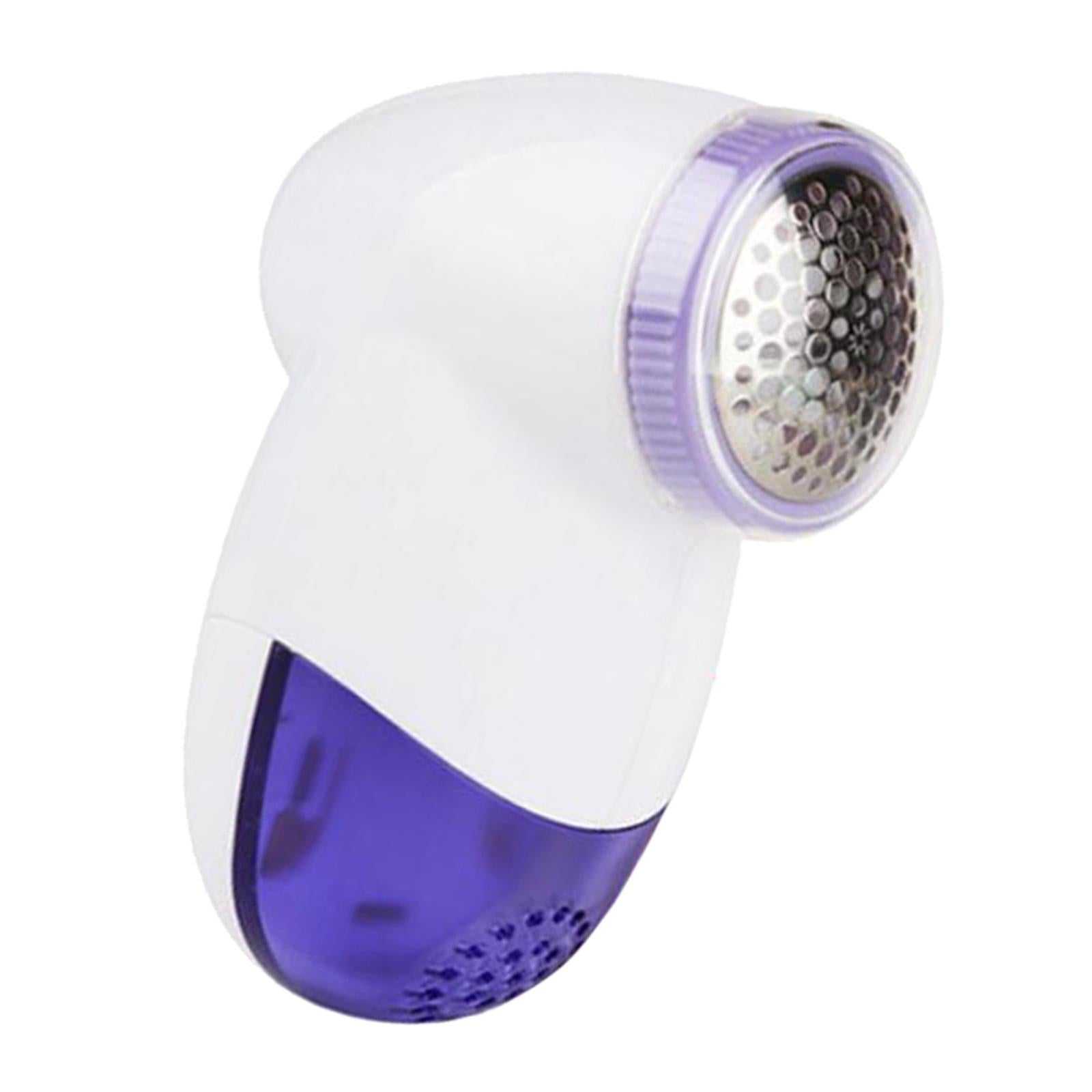 2xSmall Fuzz Remover Cleaning Tool Visible Box for Carpets Sofa Clothing Purple