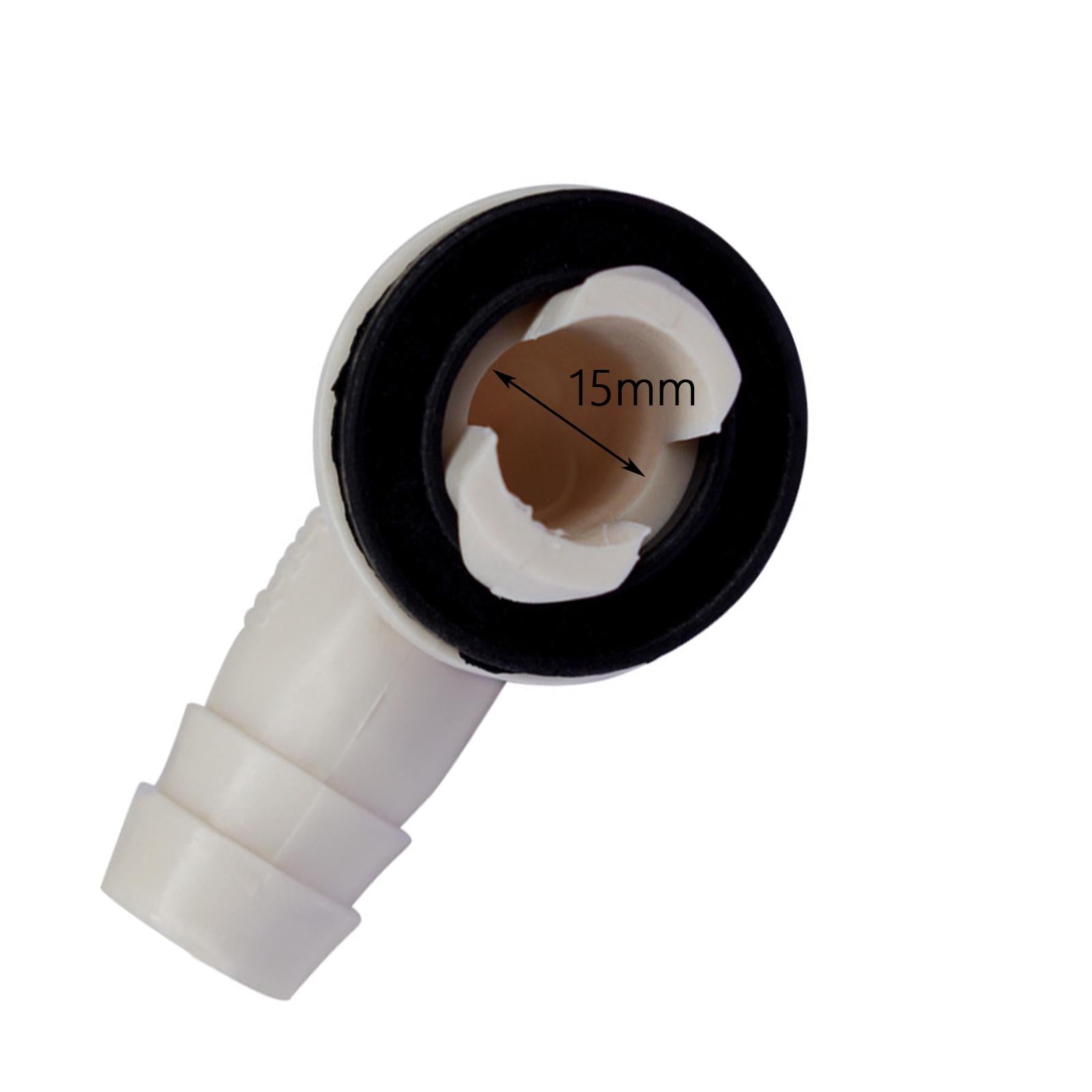 4xAir Conditioner Drain Hose Connector Adapter No Leaking 15mm for Window AC