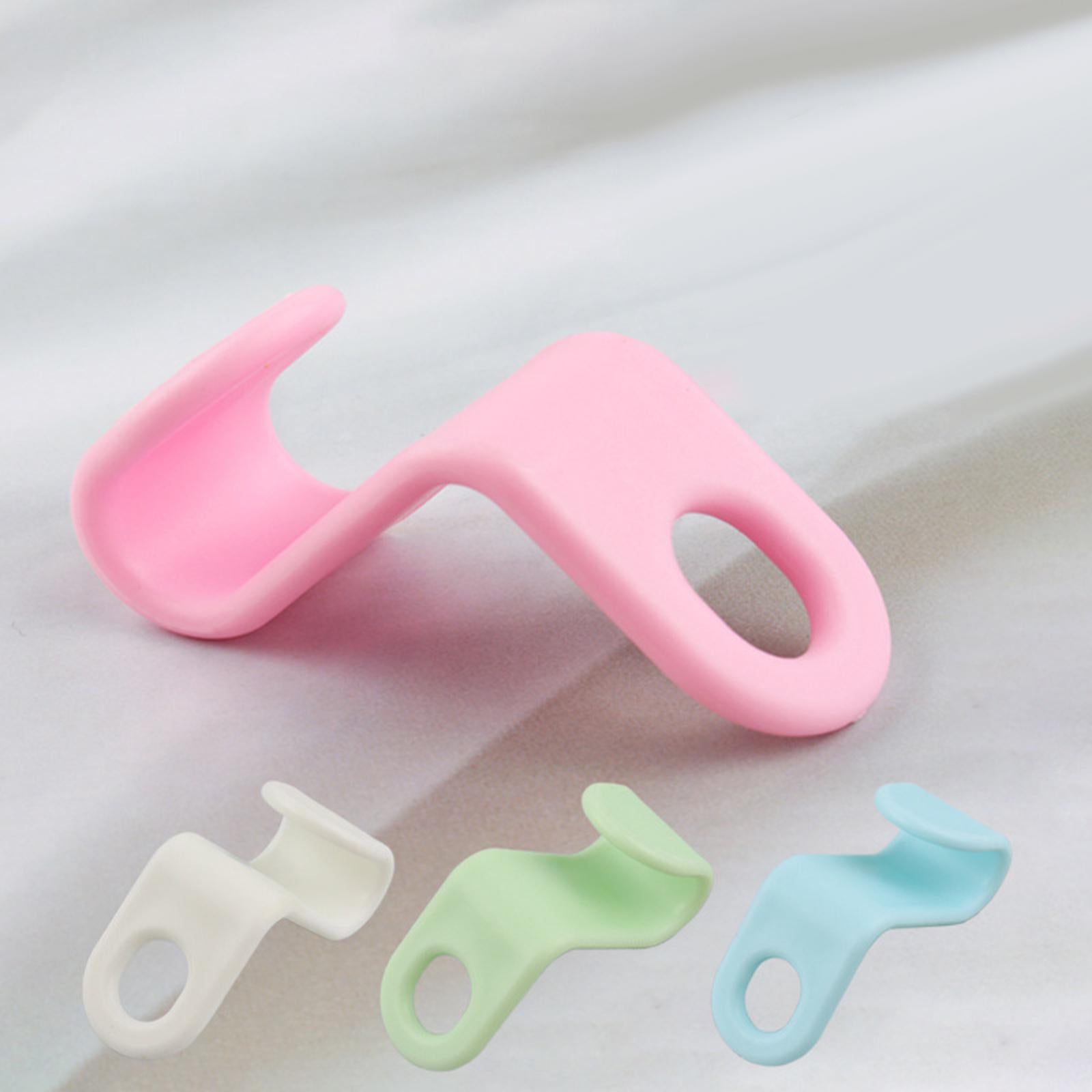 4x10x Heavy Duty Closet Cabinet Space Savers Hangers for Pants Caps Coats Pink