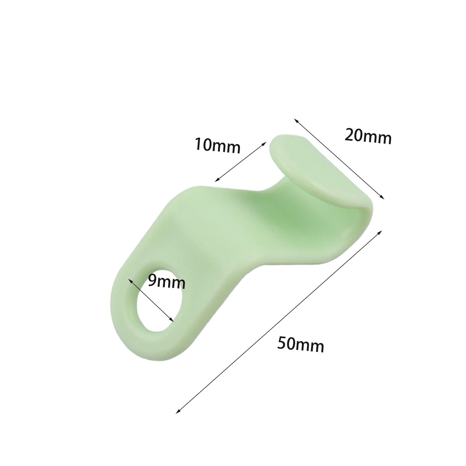 3x10x Heavy Duty Closet Cabinet Space Savers Hangers for Pants Caps Coats Green