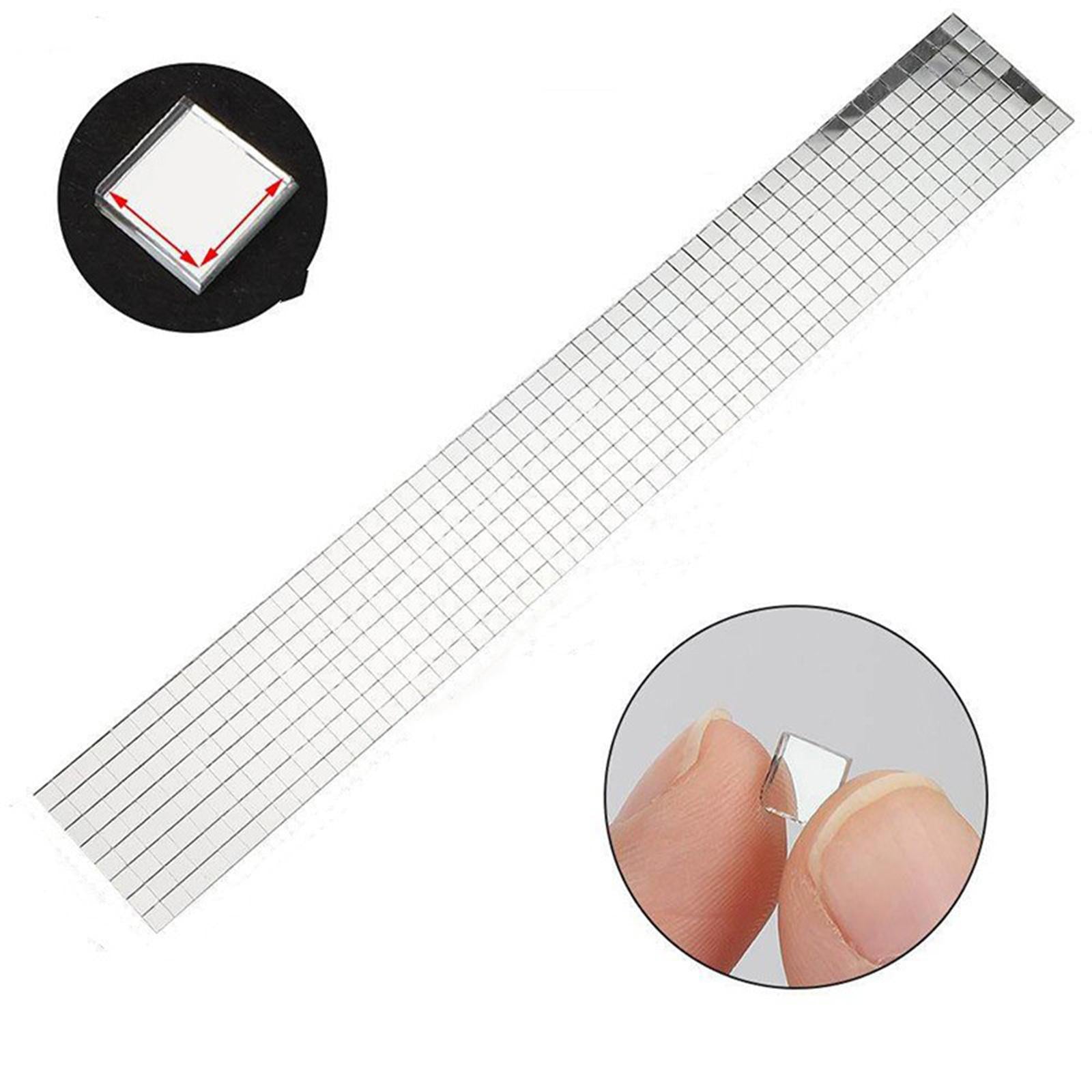 2xMirror Mosaic Tiles Bulk Self Adhesive Mini Disco Ball Mirror Tiles for Vase 5mmx5mm