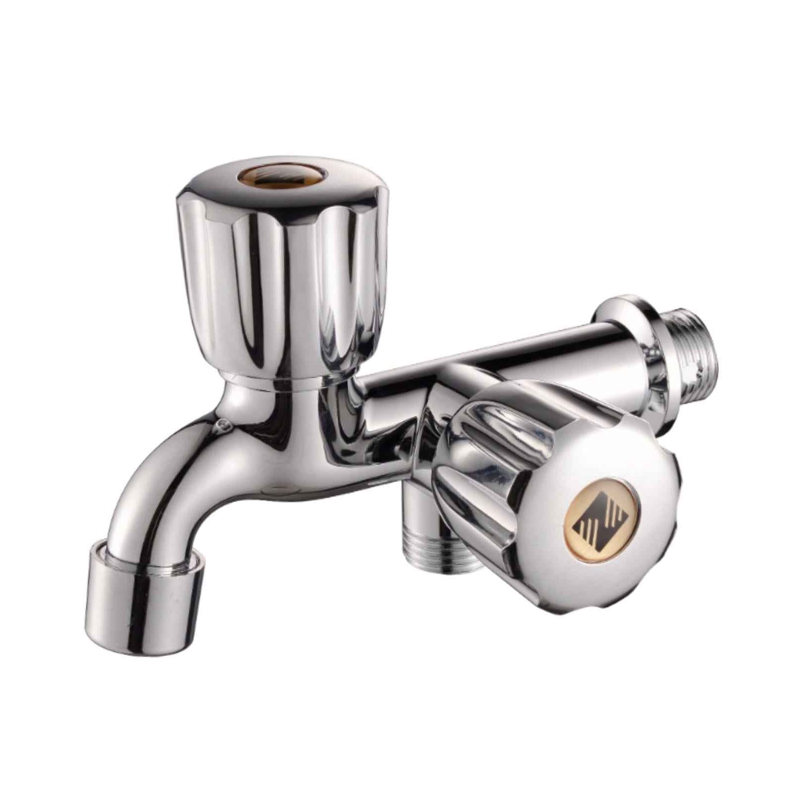 Bathroom Faucet G1/2 Faucet Aerator Wall Mounted Tap for Yard Indoor Style B