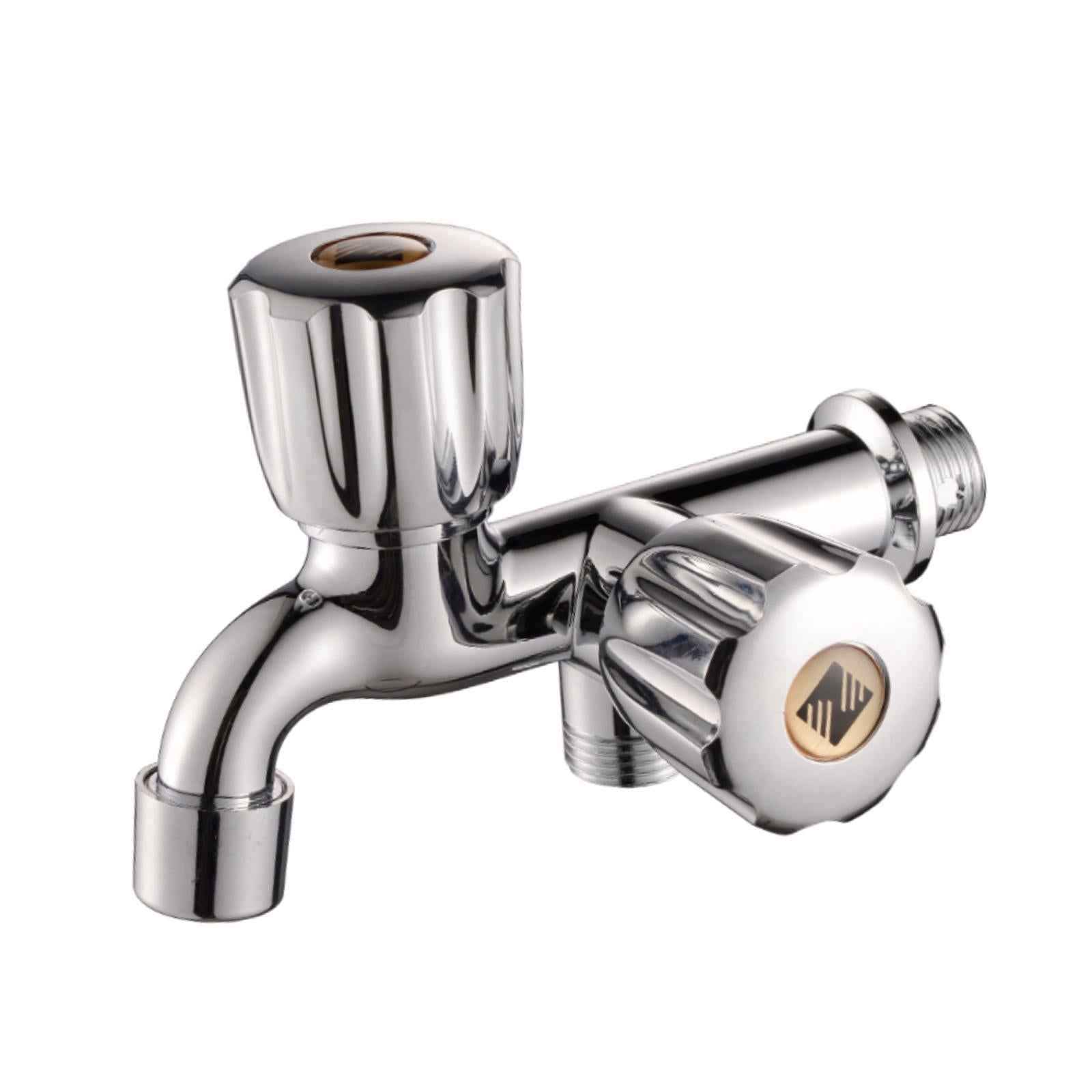 Bathroom Faucet G1/2 Faucet Aerator Wall Mounted Tap for Yard Indoor Style B