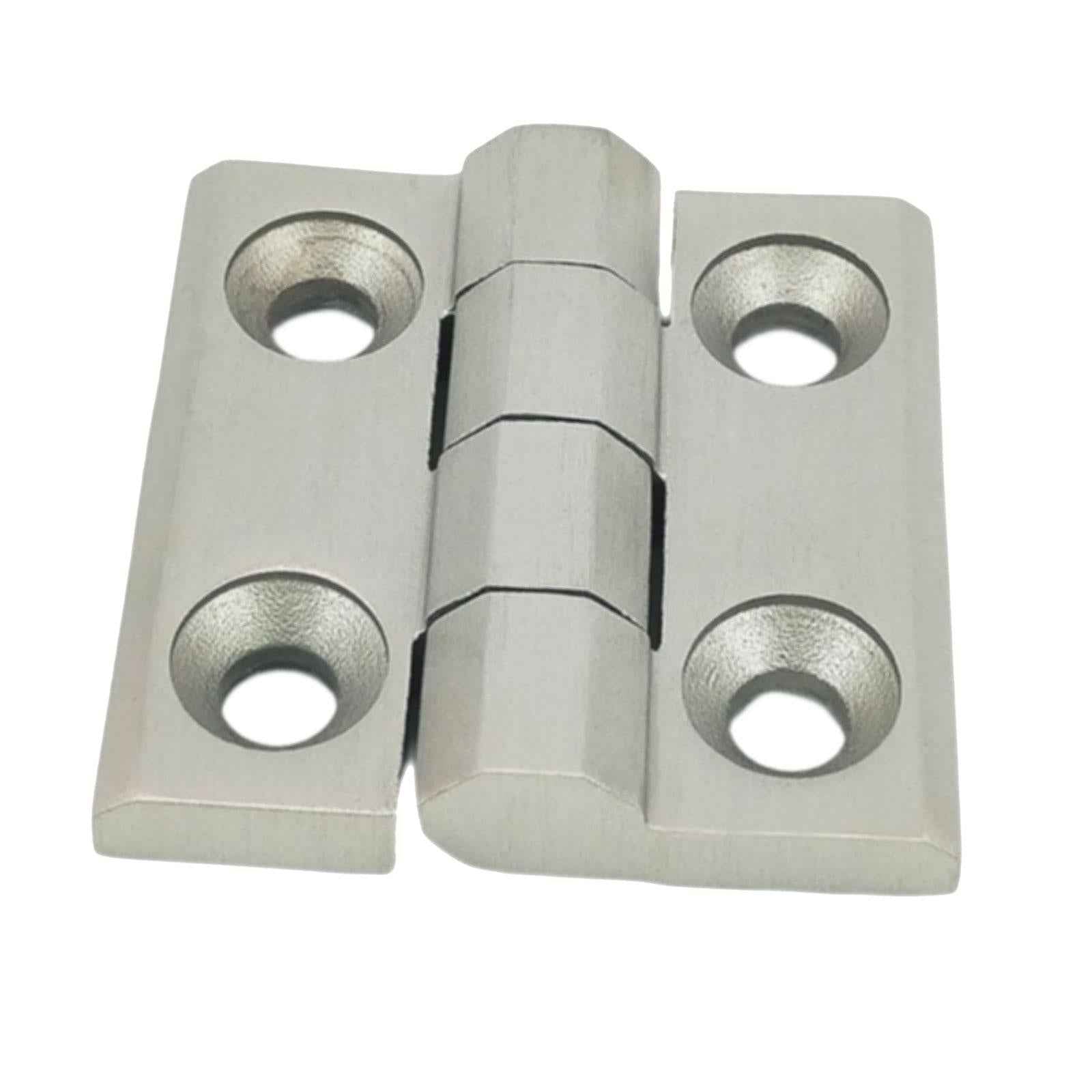 Heavy Duty Hinges Cabinet Door Hinge Versatile Hardware for Lockers Cabinets 6x6x0.8cm