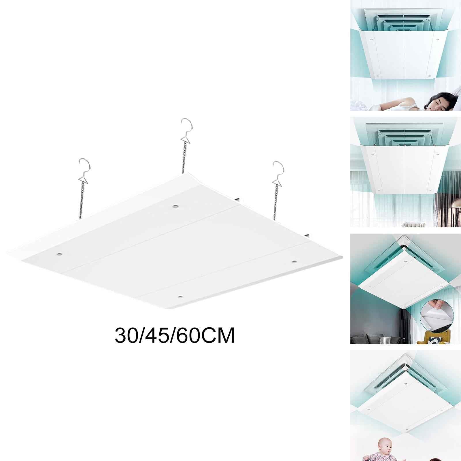 Air Conditioner Deflector Wind Guide Central Air Conditioning Wind Deflector 30x30cm