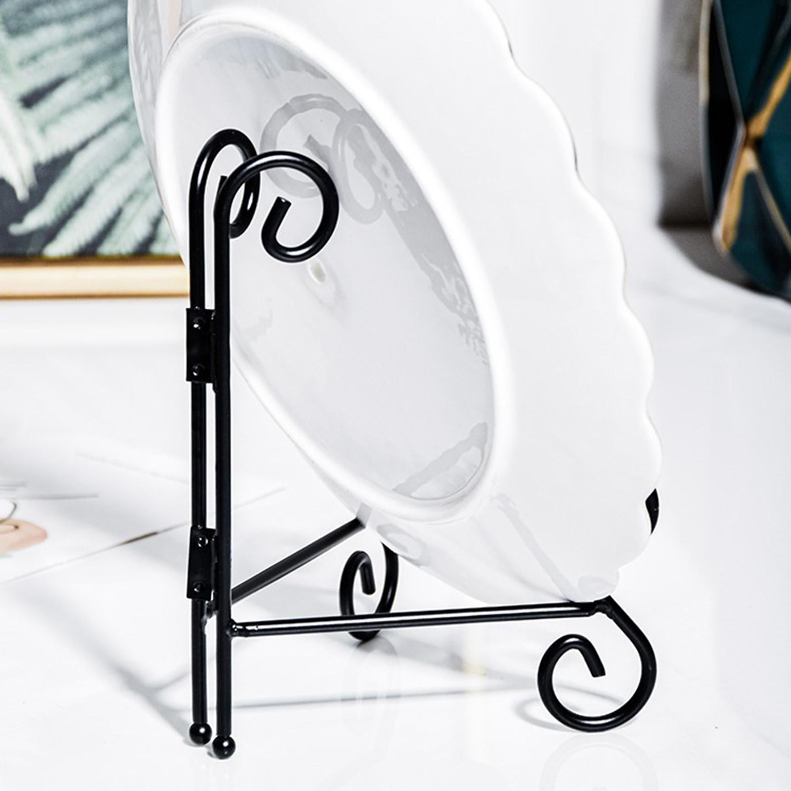 Easels Display Stand Dish Rack for Book Party Wedding Decor Decorative Plate 8 Inch