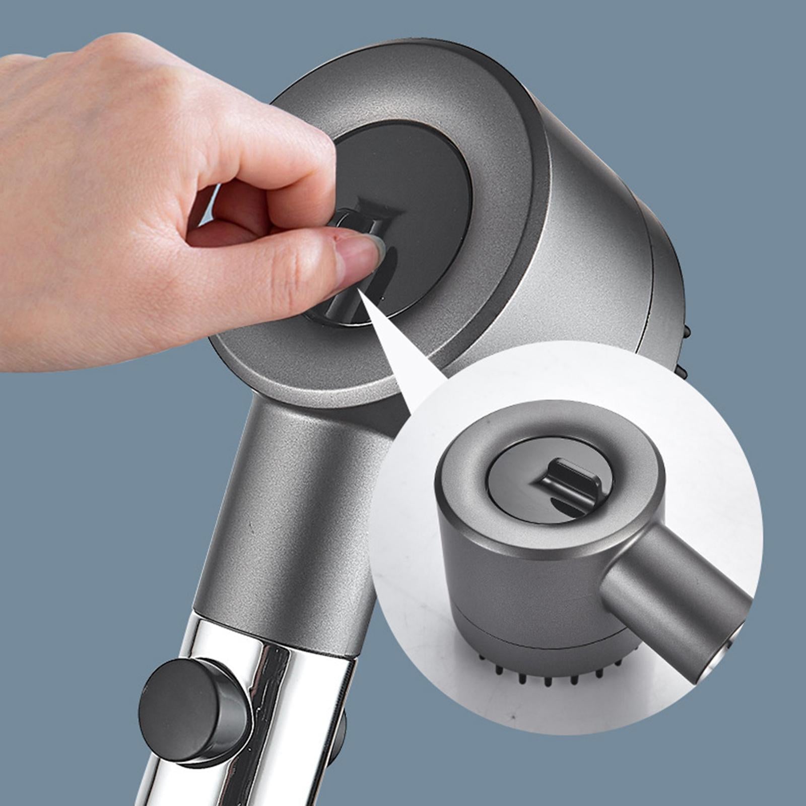Handheld Spray 3 Spray Settings Wall Mounted Home High Pressure Shower Heads