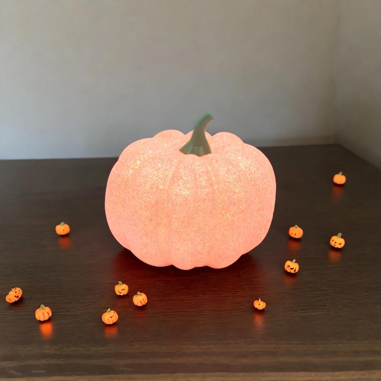 Artificial Pumpkin Decorative Pumpkin for Mantel Shelf Table Kitchen Style B