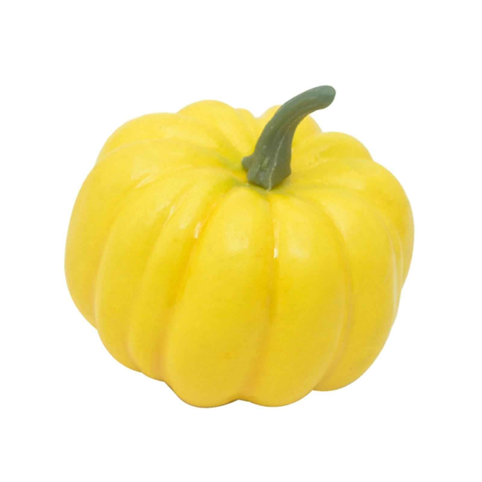 Artificial Pumpkin Decorative Pumpkin for Mantel Shelf Table Kitchen Style M